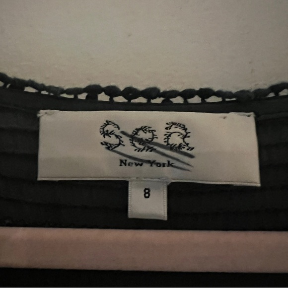 Sea New York Cecile Smocked Midi Dress size 8 - Picture 6 of 7